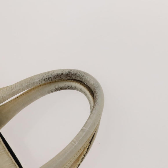 BURBERRY Nova Check Shoulder Bag Canvas nylon 3Set Beige Navy Auth bs28524