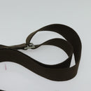 BURBERRY Nova Check Shoulder Bag Canvas Beige Silver Auth bs28525-8