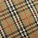 BURBERRY Nova Check Tote Bag Canvas Beige Gold Auth bs28529-10