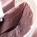 BURBERRY Nova Check Tote Bag Canvas Beige Gold Auth bs28529-19