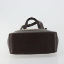 BURBERRY Nova Check Tote Bag Canvas Beige Gold Auth bs28529-5