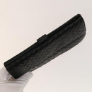 BOTTEGA VENETA INTRECCIATO Wallet Leather 4Set Black Beige Bordeaux Auth bs28530-10