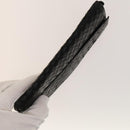 BOTTEGA VENETA INTRECCIATO Wallet Leather 4Set Black Beige Bordeaux Auth bs28530-11