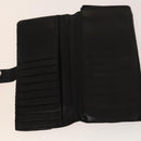 BOTTEGA VENETA INTRECCIATO Wallet Leather 4Set Black Beige Bordeaux Auth bs28530-12