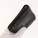 BOTTEGA VENETA INTRECCIATO Wallet Leather 4Set Black Beige Bordeaux Auth bs28530-21