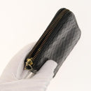 BOTTEGA VENETA INTRECCIATO Wallet Leather 4Set Black Beige Bordeaux Auth bs28530-22