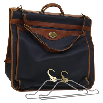 Burberrys Garment Cover Leather PVC Navy Auth bs28531