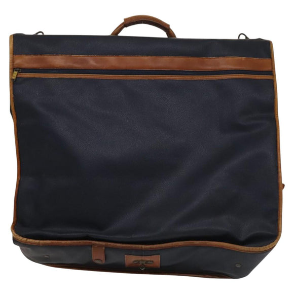 Burberrys Garment Cover Leather PVC Navy Auth bs28531