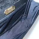 GIVENCHY Hand Bag Leather 2way Black Gold Auth bs28532-19