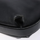 GIVENCHY Shoulder Bag Leather Black Gold Auth bs28533-10