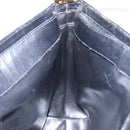 GIVENCHY Shoulder Bag Leather Black Gold Auth bs28533-17