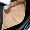 GIVENCHY Shoulder Bag Leather Black Gold Auth bs28533-20