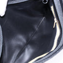 GIVENCHY Shoulder Bag Leather Black Gold Auth bs28533-21