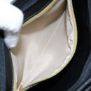 GIVENCHY Shoulder Bag Leather Black Gold Auth bs28533-22