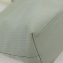 GIVENCHY Hand Bag Nylon Blue Silver Auth bs28535-9