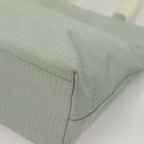 GIVENCHY Hand Bag Nylon Blue Silver Auth bs28535-14