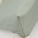 GIVENCHY Hand Bag Nylon Blue Silver Auth bs28535-15