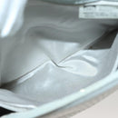 GIVENCHY Hand Bag Nylon Blue Silver Auth bs28535-20