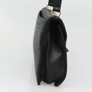 BALLY Hand Bag Leather Black Gold Auth bs28536-4