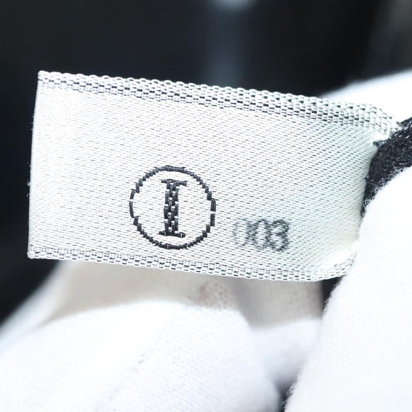 Gianni Versace Shoulder Bag Leather Black Gold Auth bs28537