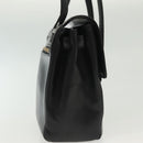 Gianni Versace Shoulder Bag Leather Black Gold Auth bs28537-4