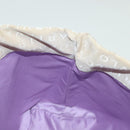 BVLGARI Logo Mania Hand Bag Canvas Beige Silver Auth bs28544-20