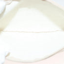 BVLGARI Logo Mania Hand Bag Canvas Beige Silver Auth bs28544-23