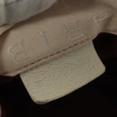 BVLGARI Logo Mania Hand Bag Canvas Pink Silver Auth bs28545-18