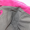 DOLCE&GABBANA Chain Tote Bag Leather Pink Silver Auth bs28546-19