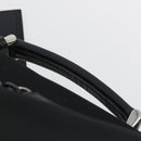 PRADA Koffer Nylon Zwart Zilver Auth bs28547-6