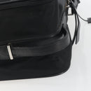 PRADA Koffer Nylon Zwart Zilver Auth bs28547-15