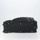 PRADA Koffer Nylon Zwart Zilver Auth bs28547-17