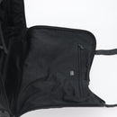 PRADA Koffer Nylon Zwart Zilver Auth bs28547-25