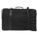 PRADA Koffer Nylon Zwart Zilver Auth bs28547-2