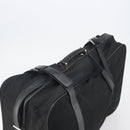 PRADA Koffer Nylon Zwart Zilver Auth bs28547-7
