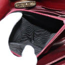 GIVENCHY Shoulder Bag Leather Bordeaux Auth bs28548-12