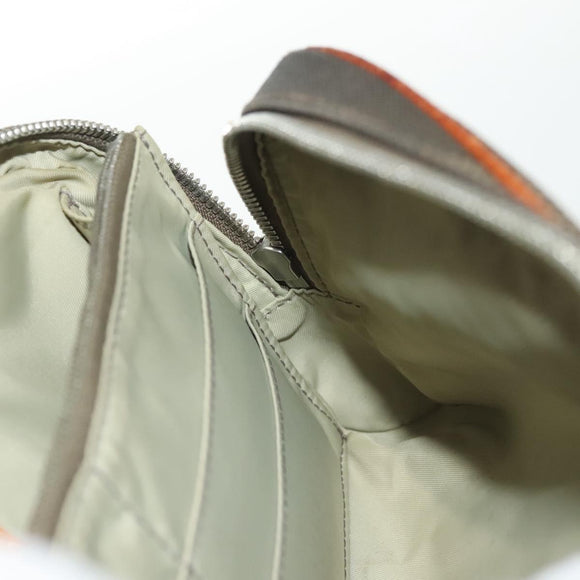 LOUIS VUITTON Damier Geant Acrobat Shoulder Bag Khaki M93619 LV Auth bs28556