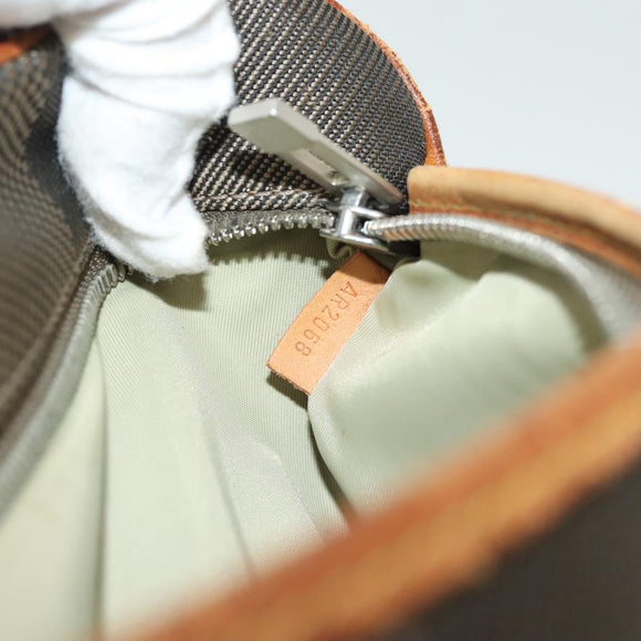 LOUIS VUITTON Damier Geant Acrobat Shoulder Bag Khaki M93619 LV Auth bs28556