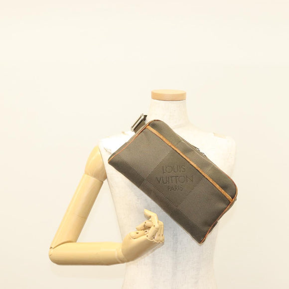 LOUIS VUITTON Damier Geant Acrobat Shoulder Bag Khaki M93619 LV Auth bs28556