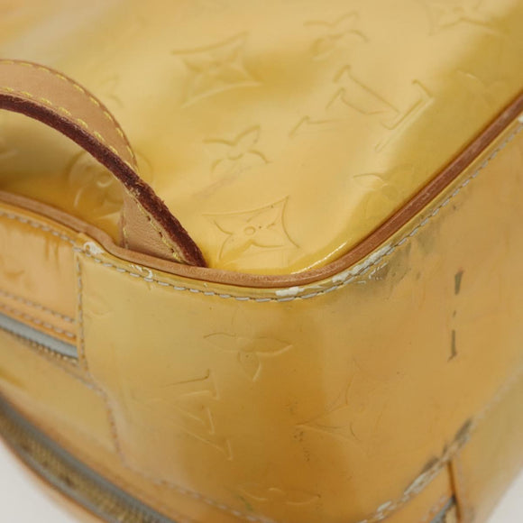 LOUIS VUITTON Monogram Vernis Marley Backpack Gris M91038 LV Auth bs28557