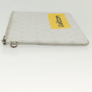 LOUIS VUITTON Monogram White Zipped Pouch GM Clutch Bag M68310 LV Auth bs28559-4