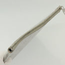 LOUIS VUITTON Monogram White Zipped Pouch GM Clutch Bag M68310 LV Auth bs28559-5