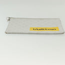 LOUIS VUITTON Monogram White Zipped Pouch GM Clutch Bag M68310 LV Auth bs28559-6