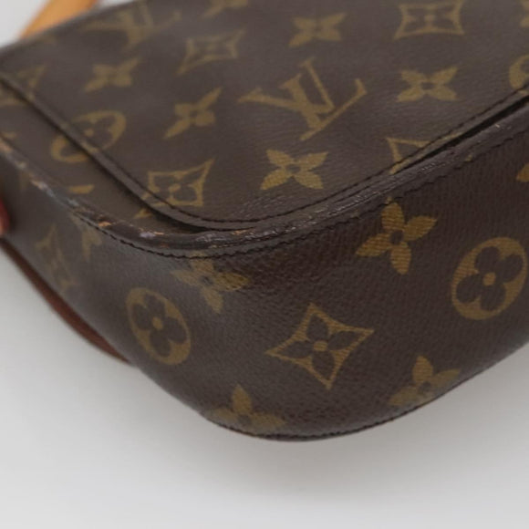 LOUIS VUITTON Monogram Saint Cloud MM Shoulder Bag M51243 LV Auth bs28560