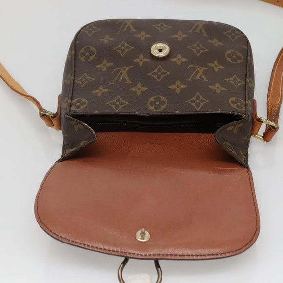 LOUIS VUITTON Monogram Saint Cloud MM Shoulder Bag M51243 LV Auth bs28560