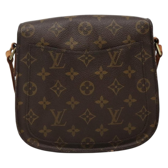 LOUIS VUITTON Monogram Saint Cloud MM Shoulder Bag M51243 LV Auth bs28560