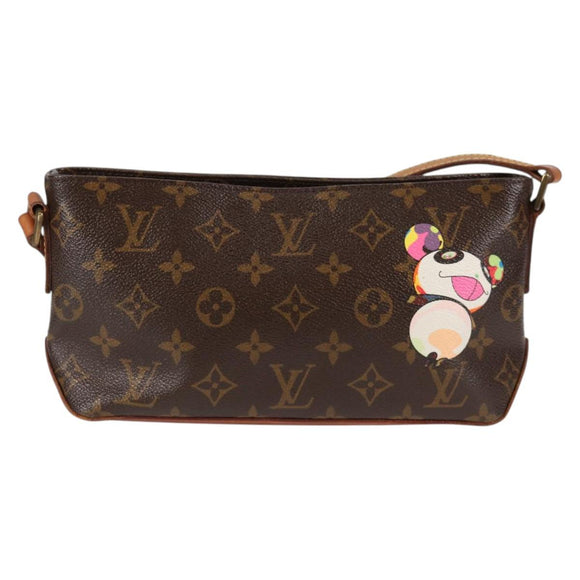 LOUIS VUITTON Monogram Panda Trotteur Shoulder Bag M51241 LV Auth bs28563V
