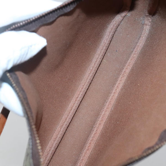 LOUIS VUITTON Graffiti Pochette Accessoires Pouch Khaki M92191 LV Auth bs28566