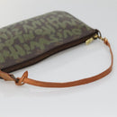 LOUIS VUITTON Graffiti Pochette Accessoires Pouch Khaki M92191 LV Auth bs28566-7