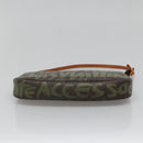LOUIS VUITTON Graffiti Pochette Accessoires Pouch Khaki M92191 LV Auth bs28566-5